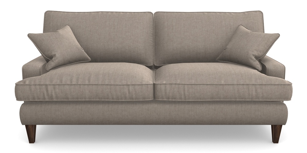 Product photograph of Ingleborough 4 Seater Sofa In Super Soft Velvet - Wicker from Sofas and Stuff Limited