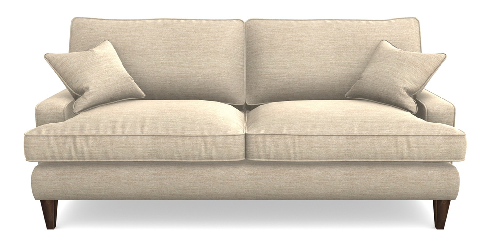Product photograph of Ingleborough 4 Seater Sofa In Textured Velvet - Almond from Sofas and Stuff Limited