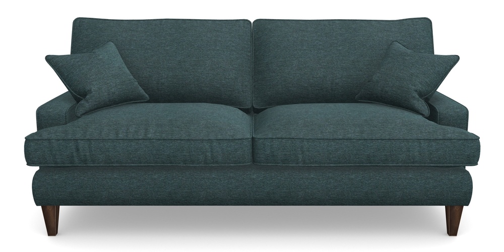 Product photograph of Ingleborough 4 Seater Sofa In Textured Velvet - Atlantic from Sofas and Stuff Limited