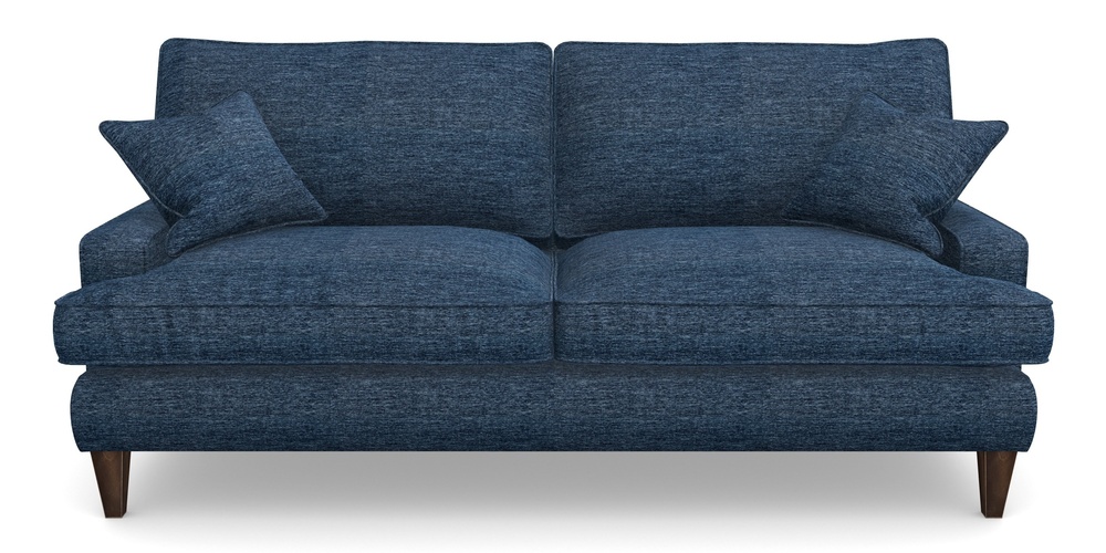Product photograph of Ingleborough 4 Seater Sofa In Textured Velvet - Denim from Sofas and Stuff Limited