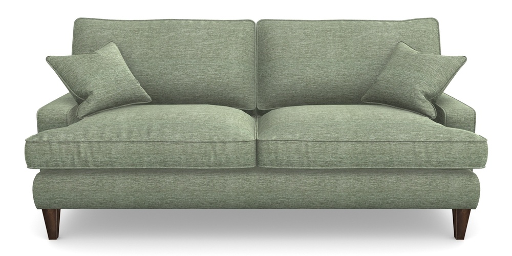 Product photograph of Ingleborough 4 Seater Sofa In Textured Velvet - Seagrass from Sofas and Stuff Limited