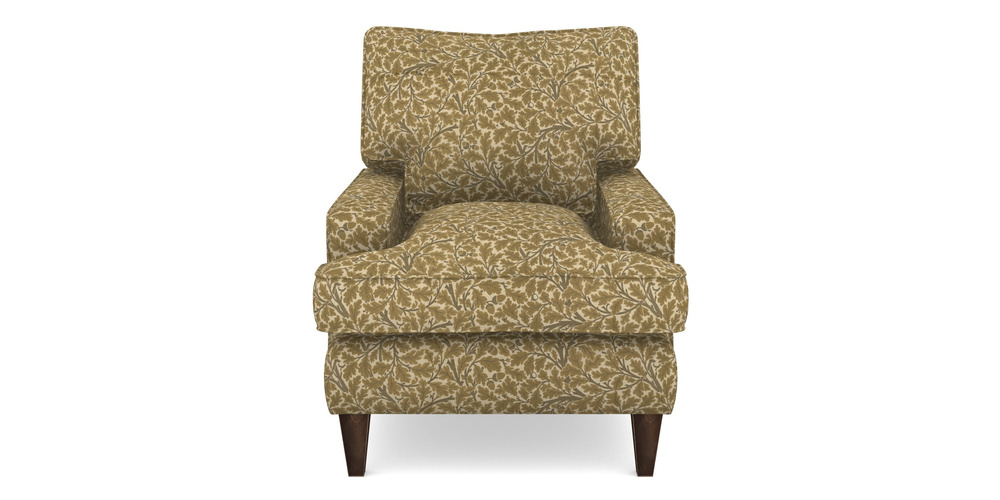 Product photograph of Ingleborough Chair In V A Drawn From Nature Collection - Oak Tree - Gold from Sofas and Stuff Limited