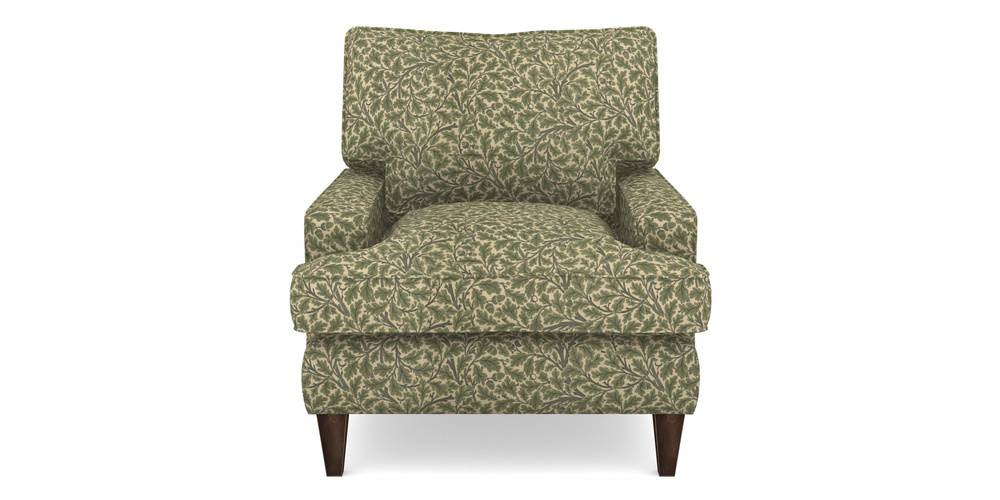 Product photograph of Ingleborough Gents Chair In V A Drawn From Nature Collection - Oak Tree - Light Green from Sofas and Stuff Limited