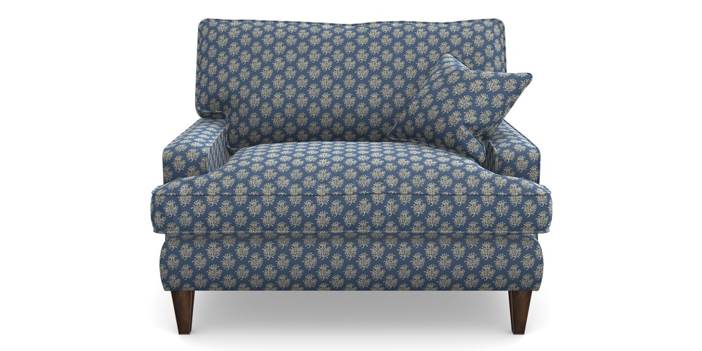 Product photograph of Ingleborough Snuggler In Cloth 21 - Coral 1 - Bilberry from Sofas and Stuff Limited