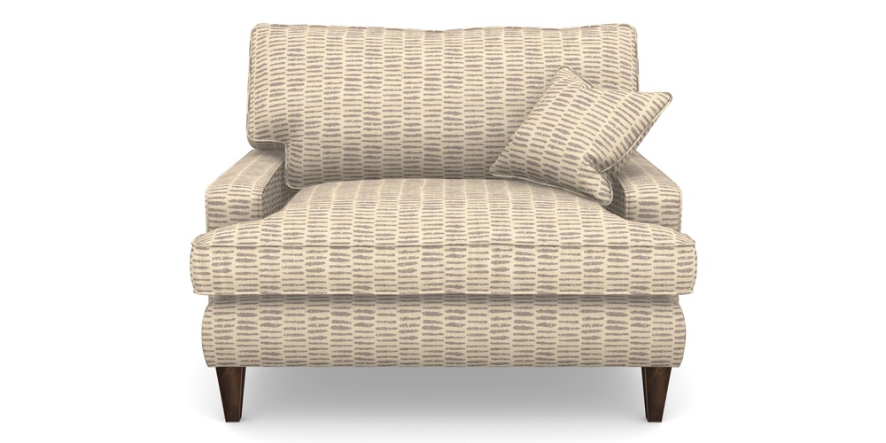 Product photograph of Ingleborough Snuggler In Cloth 18 Daub - Berry from Sofas and Stuff Limited