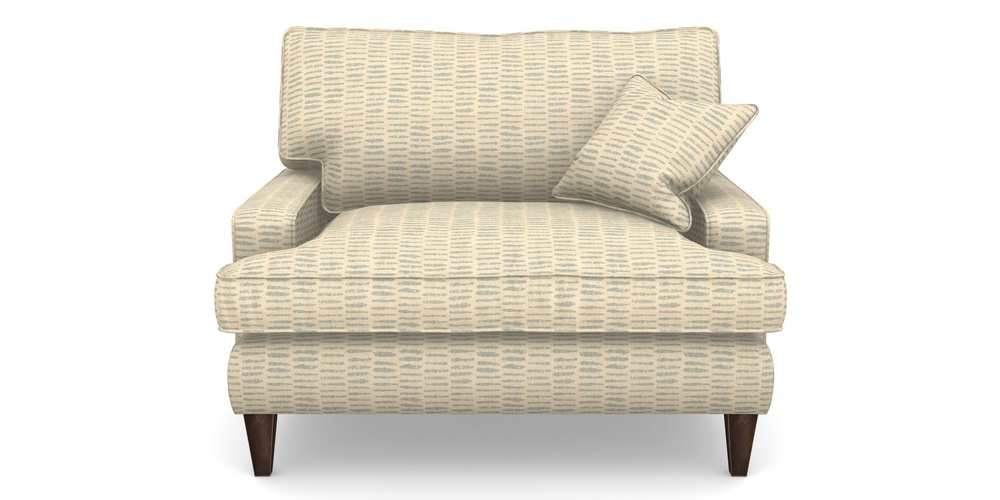 Product photograph of Ingleborough Snuggler In Cloth 18 Daub - Monsoon from Sofas and Stuff Limited