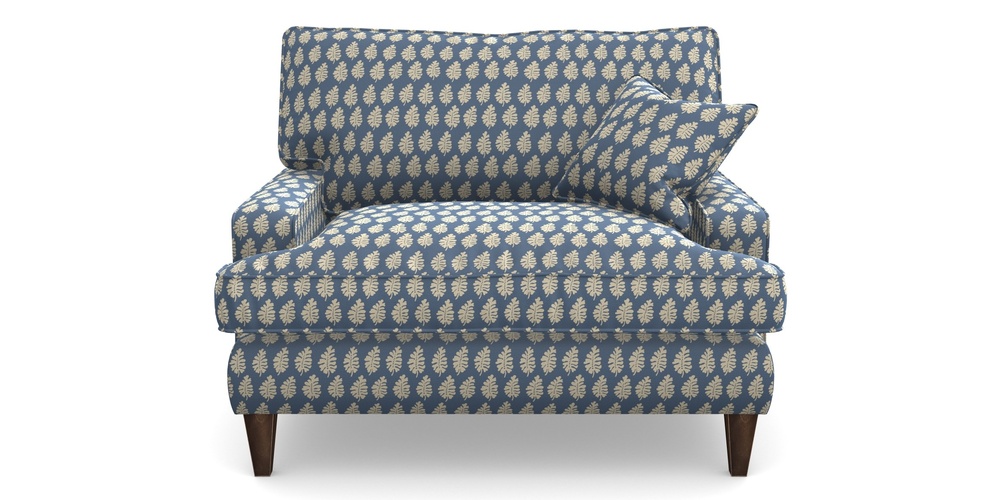 Product photograph of Ingleborough Snuggler In Cloth 21 - Oak Leaf - Bilberry from Sofas and Stuff Limited