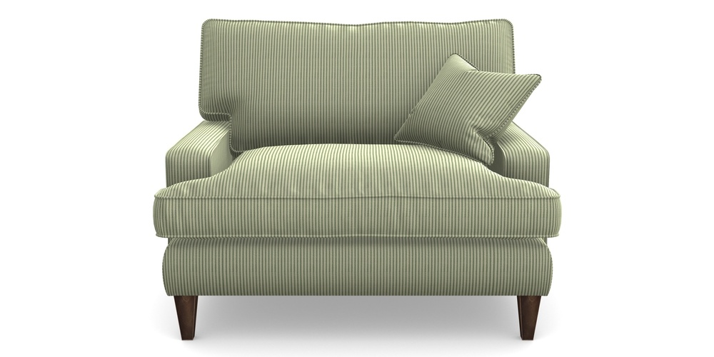 Product photograph of Ingleborough Snuggler In Cloth 21 - Simple Stripe - Forest from Sofas and Stuff Limited