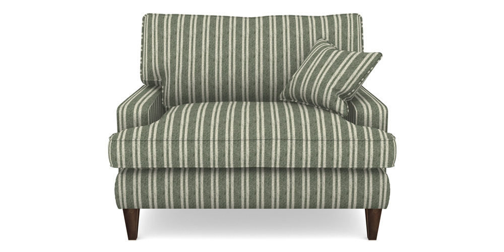 Product photograph of Ingleborough Snuggler In Cloth 22 - Barcode - Courgette from Sofas and Stuff Limited