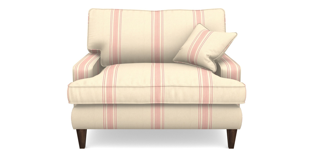 Product photograph of Ingleborough Snuggler In Cloth 22 - Racing Stripes Cheltenham - Cherry from Sofas and Stuff Limited