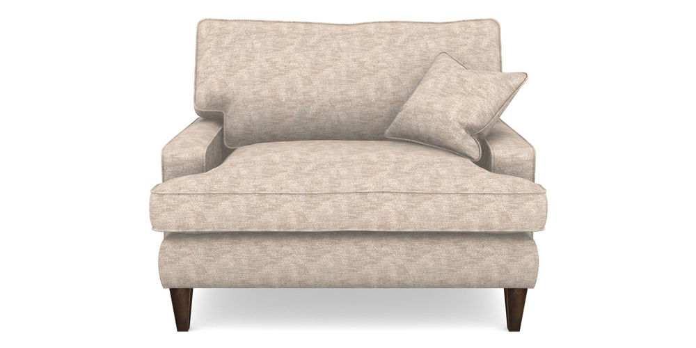 Product photograph of Ingleborough Snuggler In Cloth 20 - Design 4 - Natural Slub from Sofas and Stuff Limited