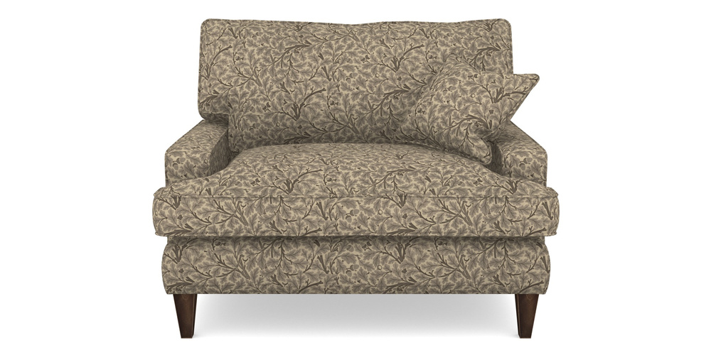 Product photograph of Ingleborough Snuggler In V A Drawn From Nature Collection - Oak Tree - Brown from Sofas and Stuff Limited