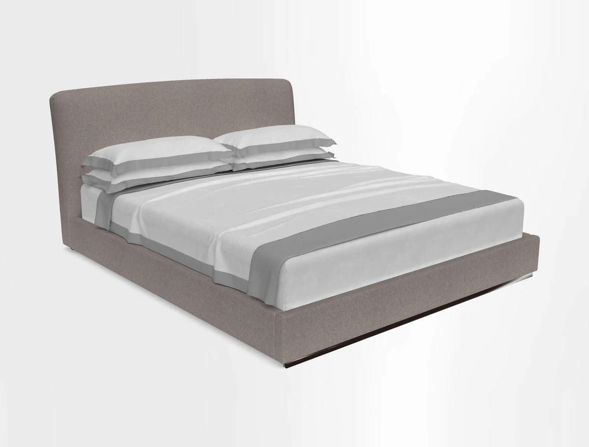 Islington King Bed in Walloon Stripe