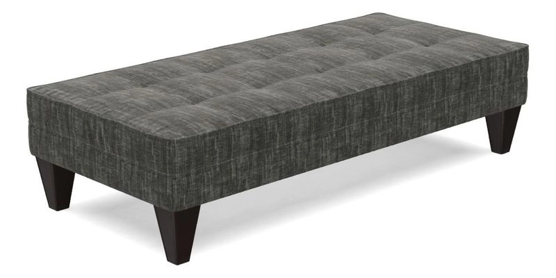 Kirdford Footstool in Linwood Omega Velvet Capri