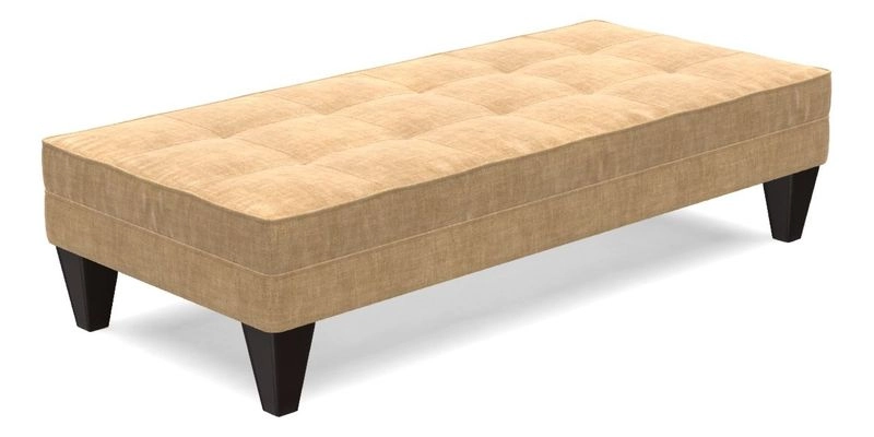 Kirdford Footstool in Linwood Omega Velvet Capri Kirdford Footstool in Linwood Omega Velvet Capri