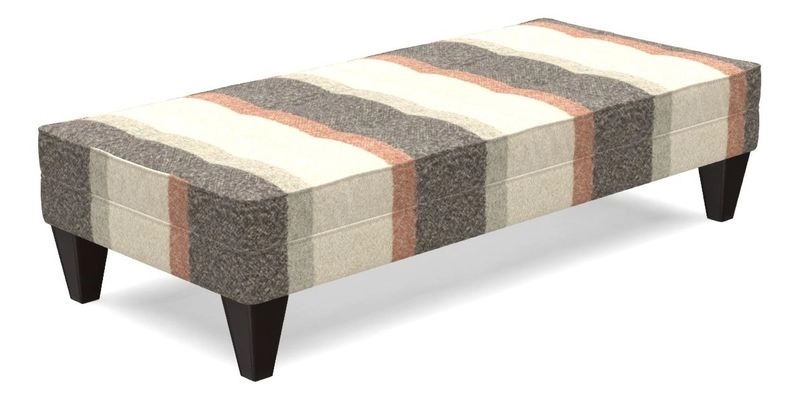 Kirdford Footstool in Linwood Omega Velvet Capri