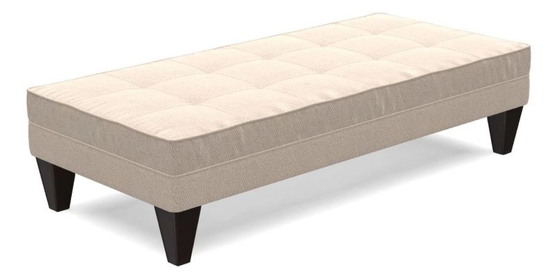Kirdford Footstool in Linwood Omega Velvet Capri