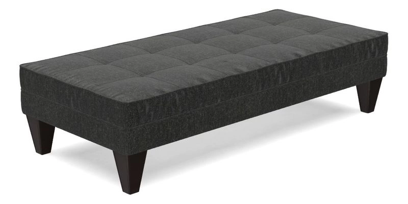 Kirdford Footstool in Linwood Omega Velvet Capri
