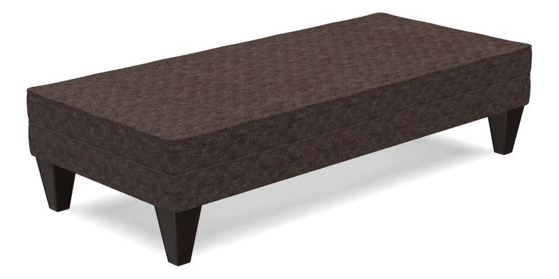 Kirdford Footstool in Linwood Omega Velvet Capri Kirdford Footstool in Linwood Omega Velvet Capri