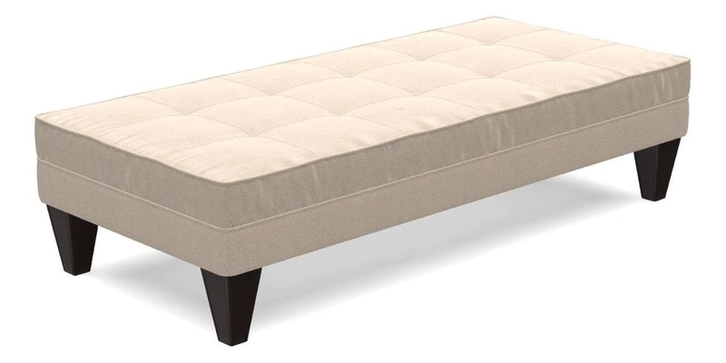 Kirdford Footstool in Linwood Omega Velvet Capri