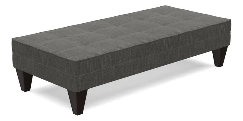 Kirdford Footstool in Linwood Omega Velvet Capri