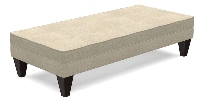 Kirdford Footstool in Linwood Omega Velvet Capri