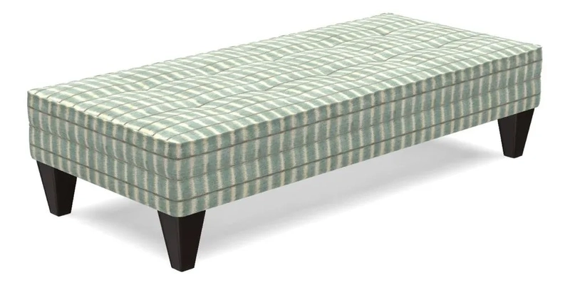 Kirdford Footstool in Linwood Omega Velvet Capri