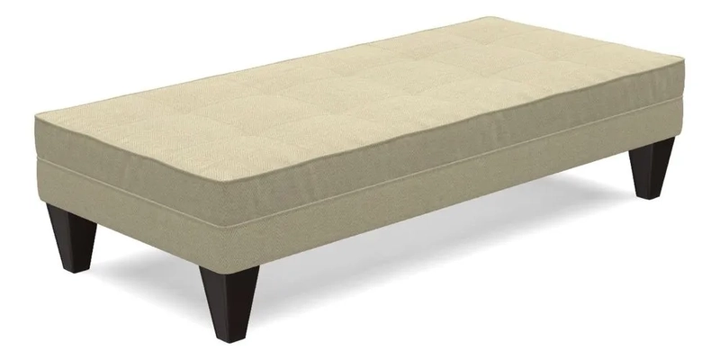 Kirdford Footstool in Linwood Omega Velvet Capri