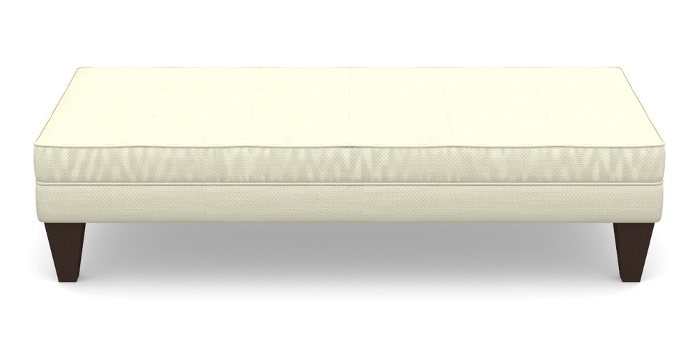 Product photograph of Kirdford Footstool In Basket Weave - Cream from Sofas and Stuff Limited