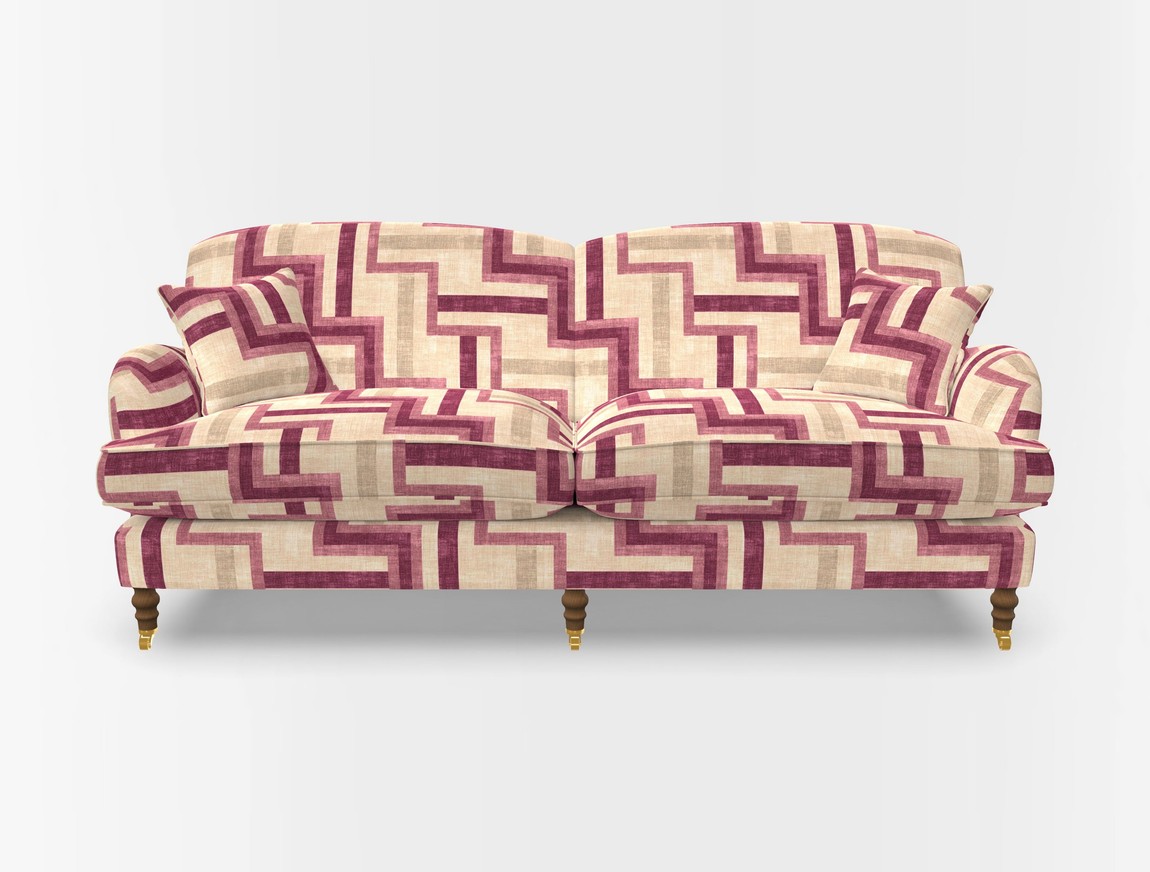 4 Seater, 2 Hump Split Sofa