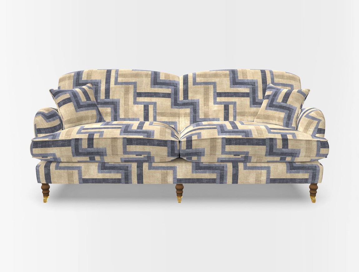 4 Seater, 2 Hump Split Sofa