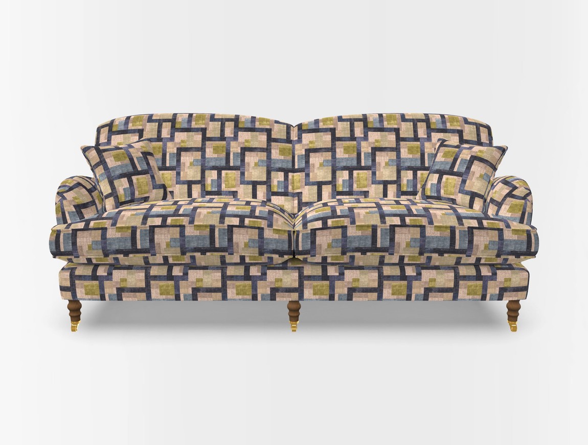 4 Seater, 2 Hump Split Sofa