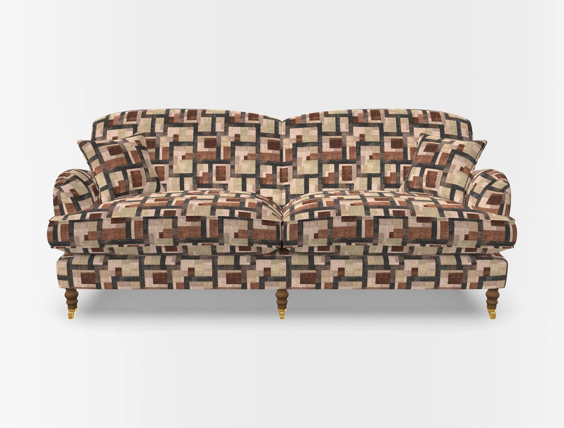 4 Seater, 2 Hump Split Sofa