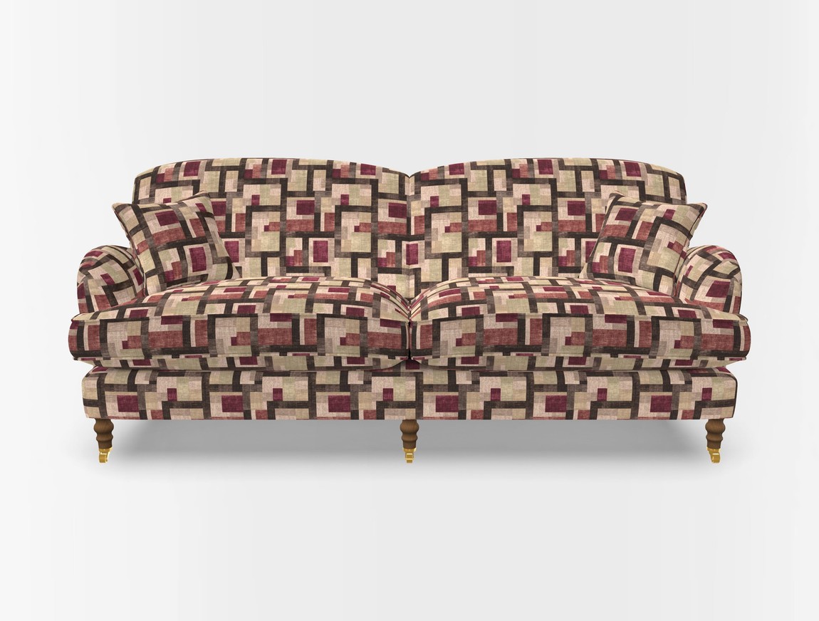 4 Seater, 2 Hump Split Sofa