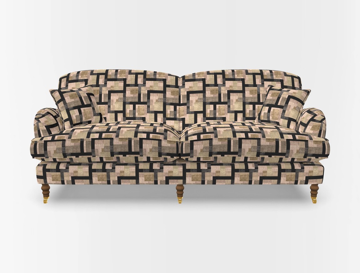 4 Seater, 2 Hump Split Sofa