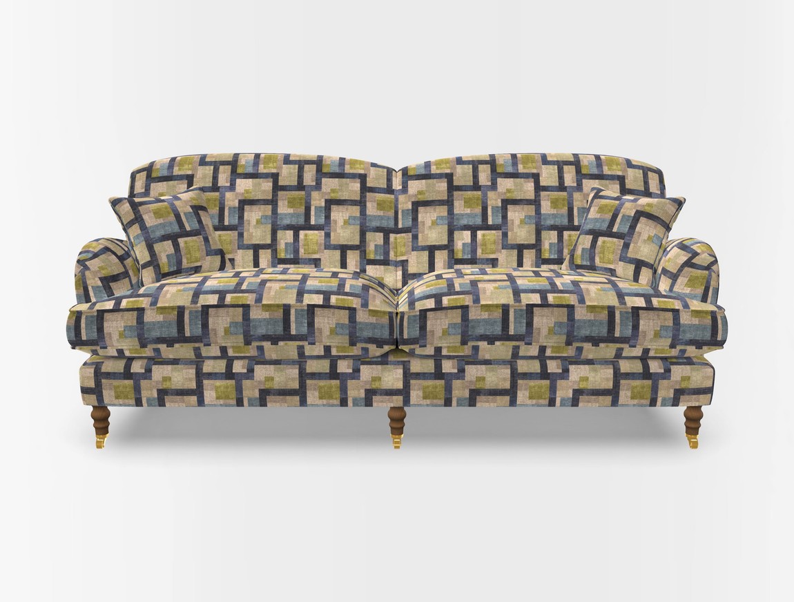 4 Seater, 2 Hump Split Sofa