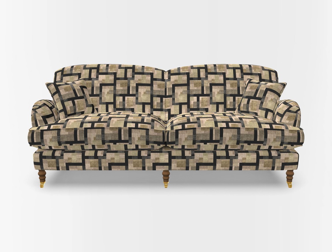 4 Seater, 2 Hump Split Sofa