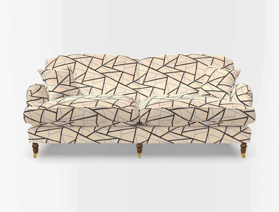 4 Seater, 2 Hump Split Sofa