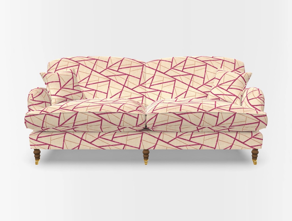 4 Seater, 2 Hump Split Sofa