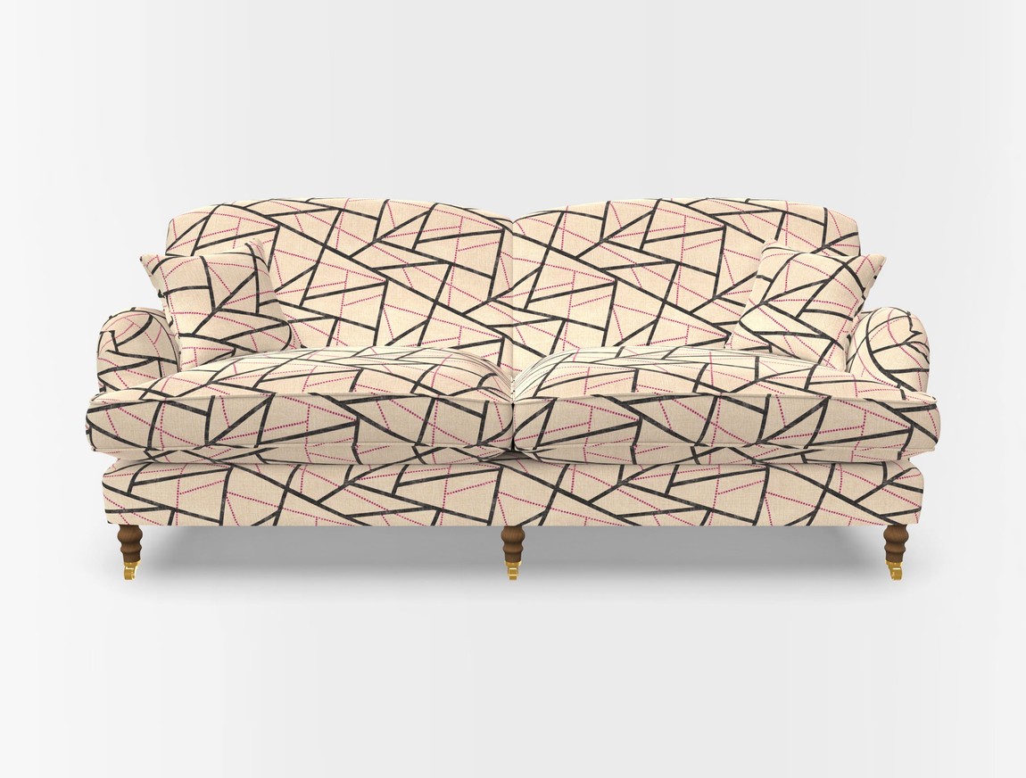 4 Seater, 2 Hump Split Sofa