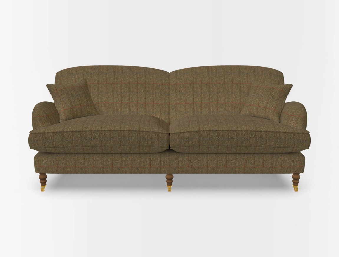 4 Seater, 2 Hump Split Sofa