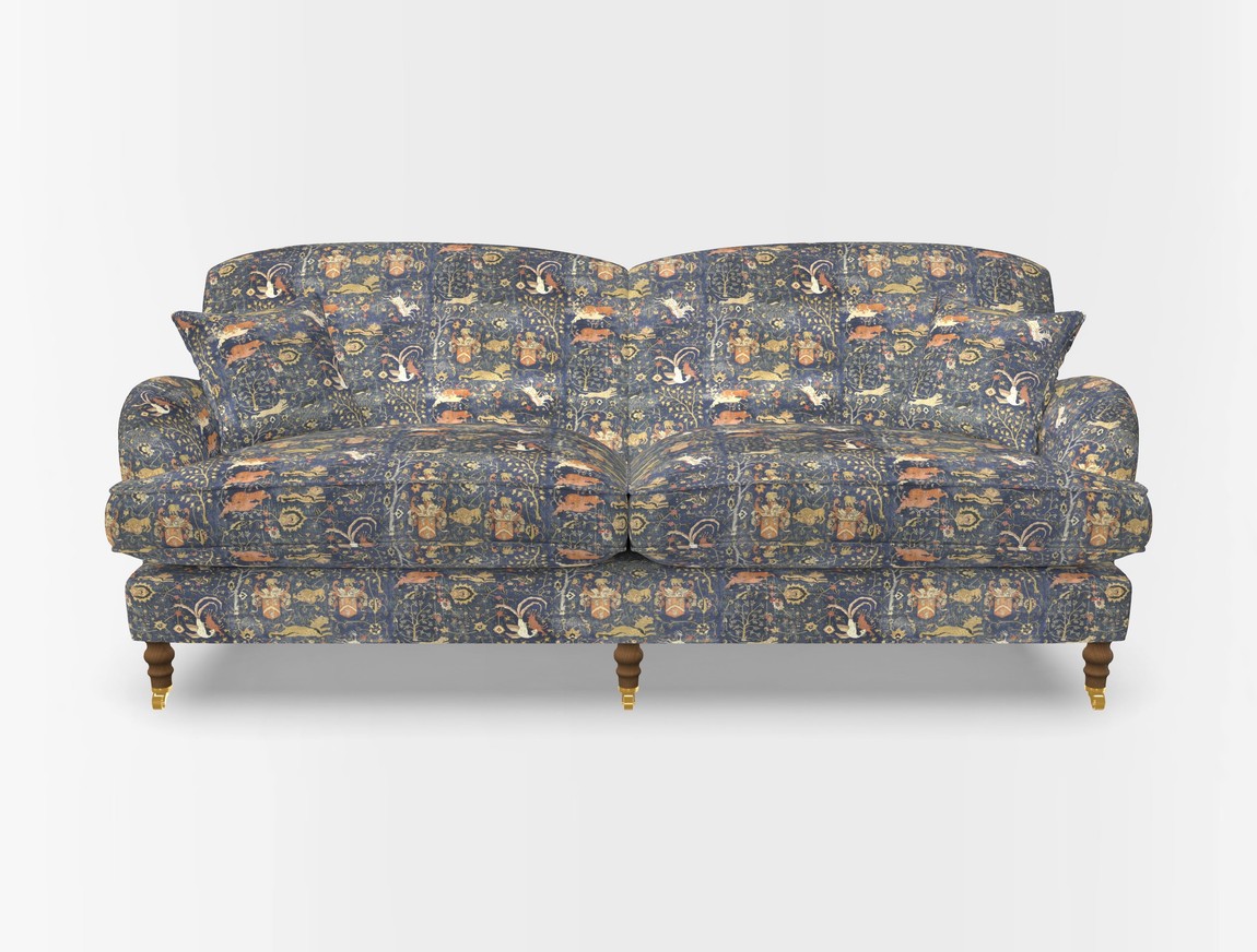 4 Seater, 2 Hump Split Sofa