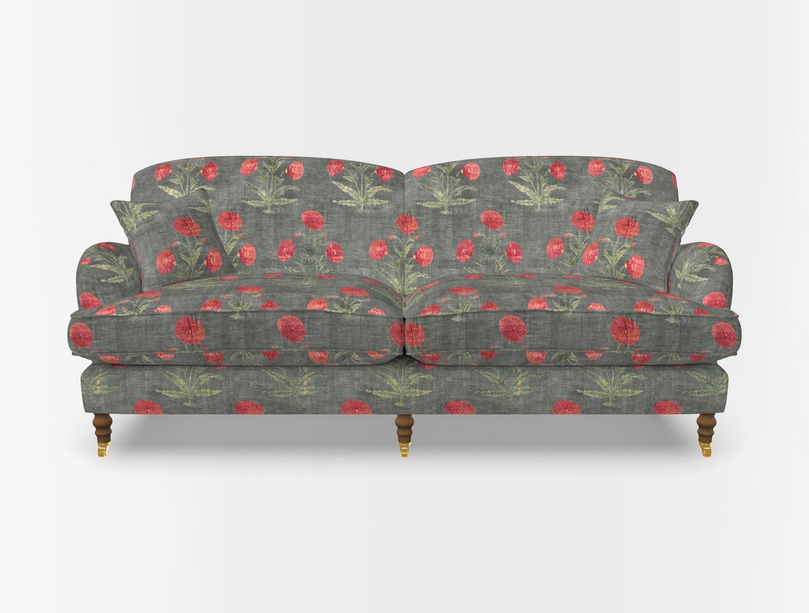 4 Seater, 2 Hump Split Sofa