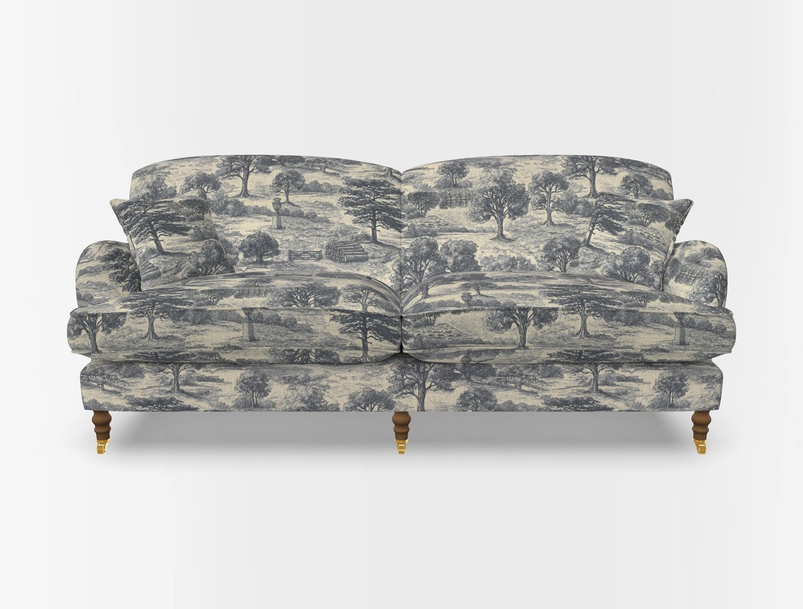 4 Seater, 2 Hump Split Sofa