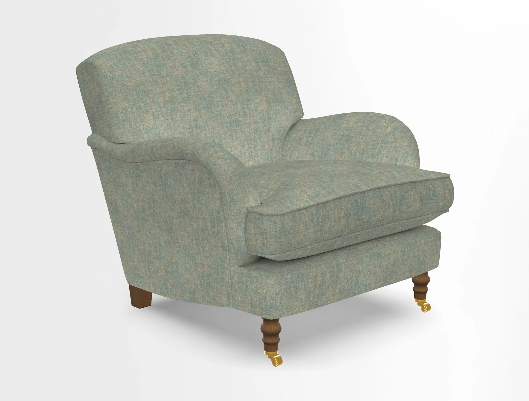 Kentwell Chair in Caroline Maria Applebee Collage Wildflowers with fringe in Sophie Bullion Currant
