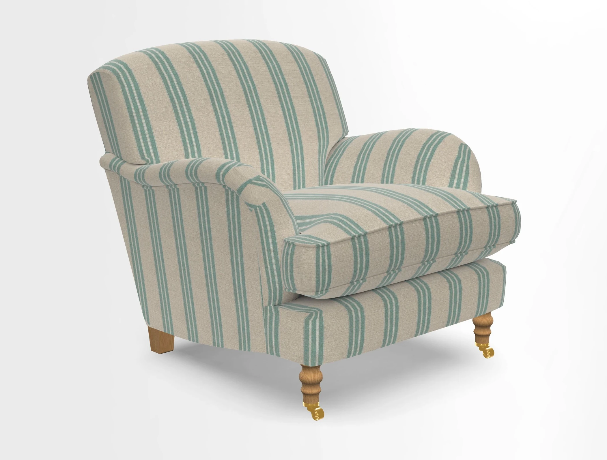 Kentwell Chair in Caroline Maria Applebee Collage Wildflowers with fringe in Sophie Bullion Currant