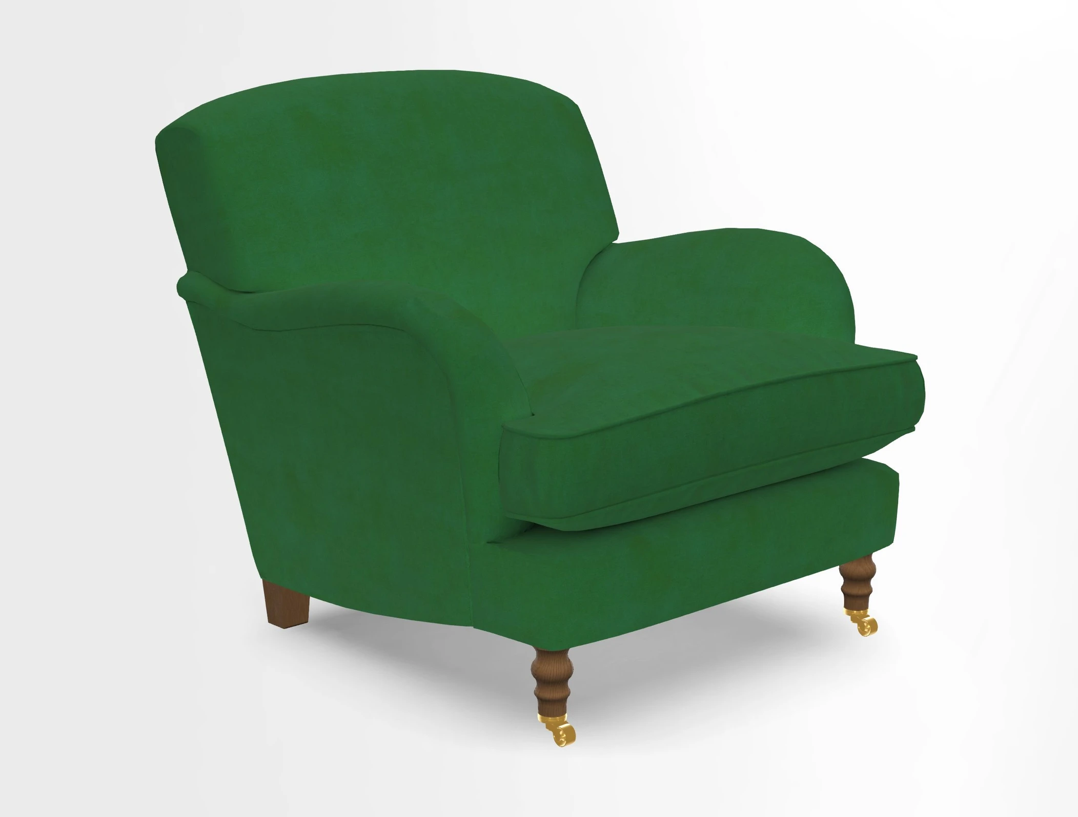 Kentwell Chair in Caroline Maria Applebee Collage Wildflowers with fringe in Sophie Bullion Currant