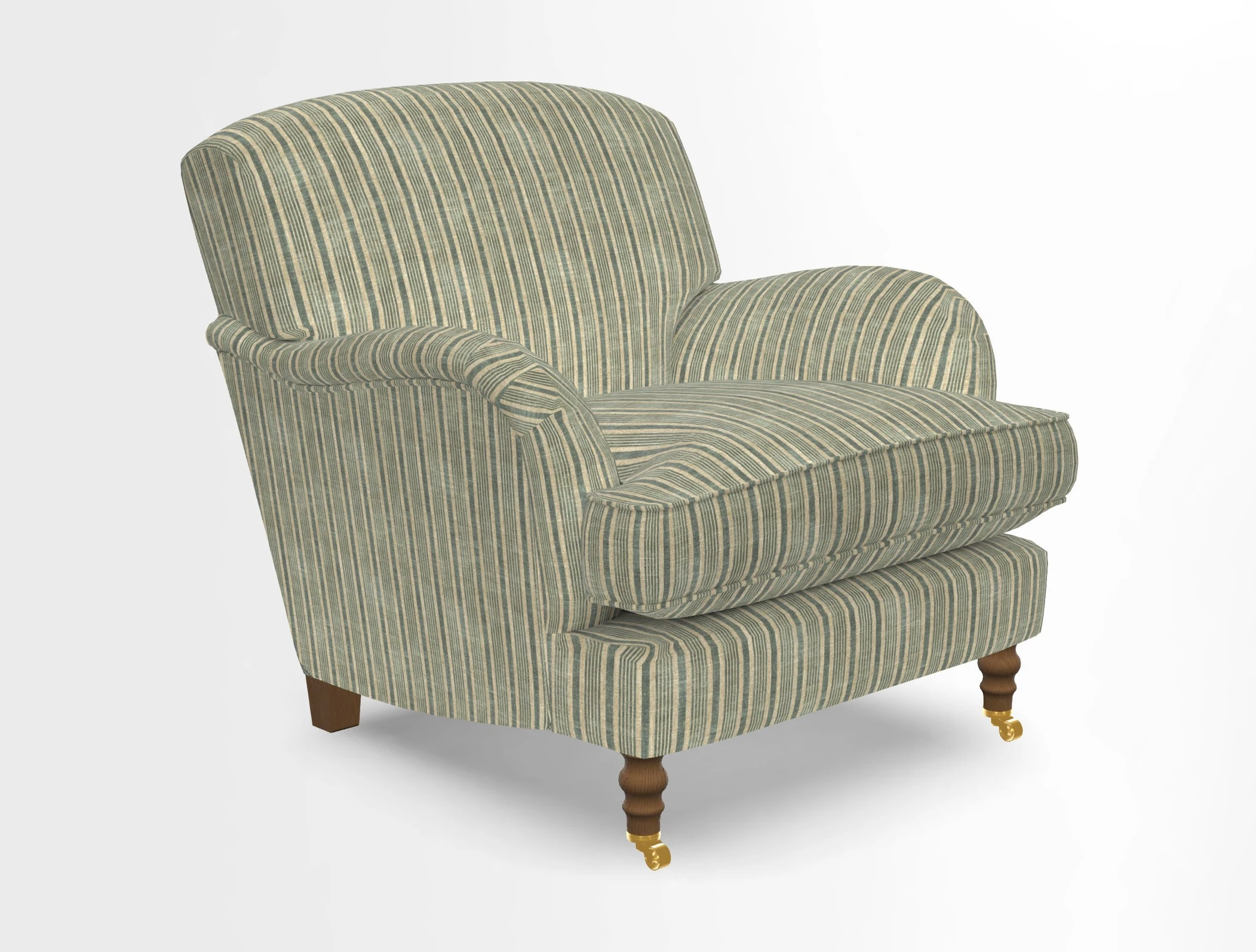 Kentwell Chair in Caroline Maria Applebee Collage Wildflowers with fringe in Sophie Bullion Currant