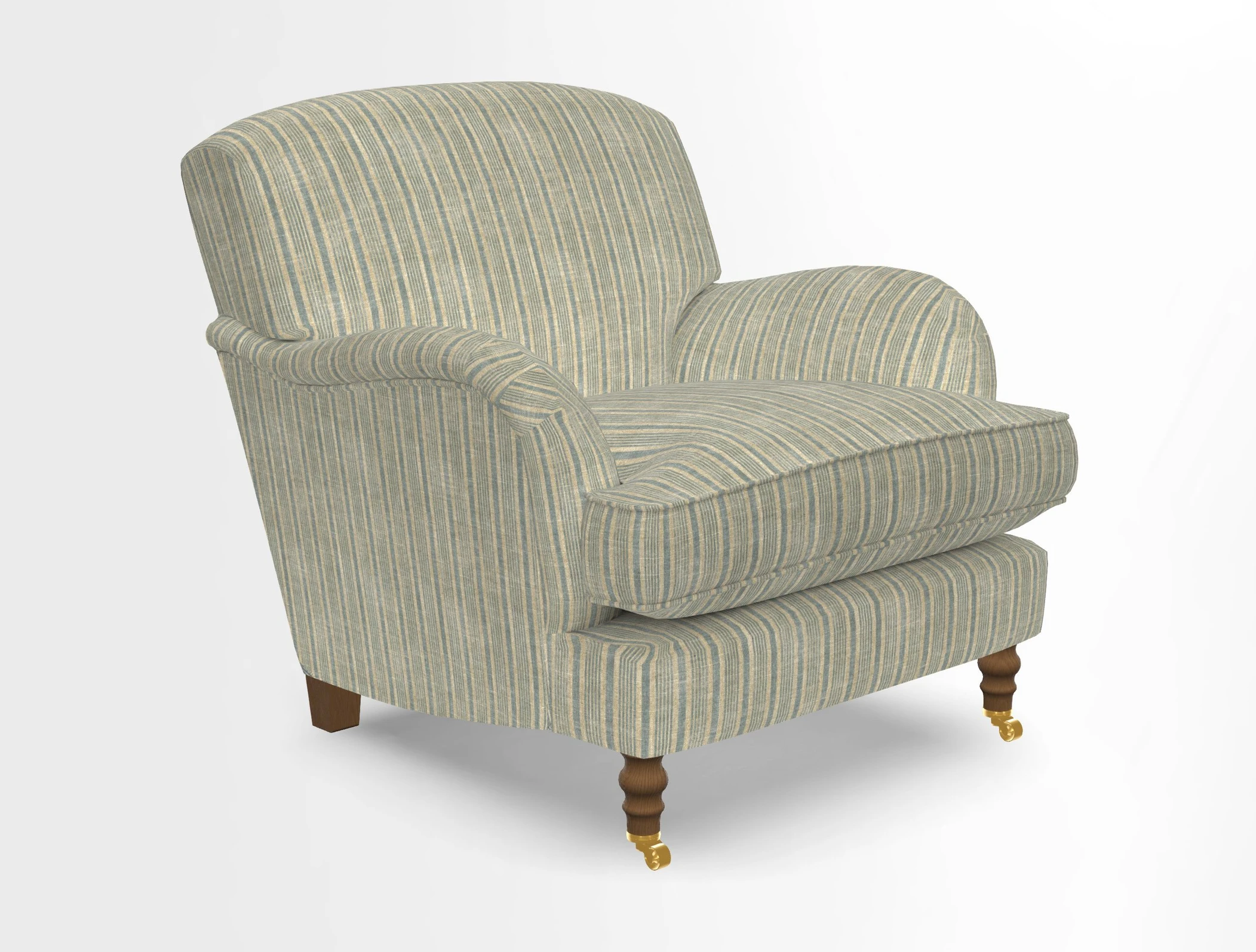 Kentwell Chair in Caroline Maria Applebee Collage Wildflowers with fringe in Sophie Bullion Currant