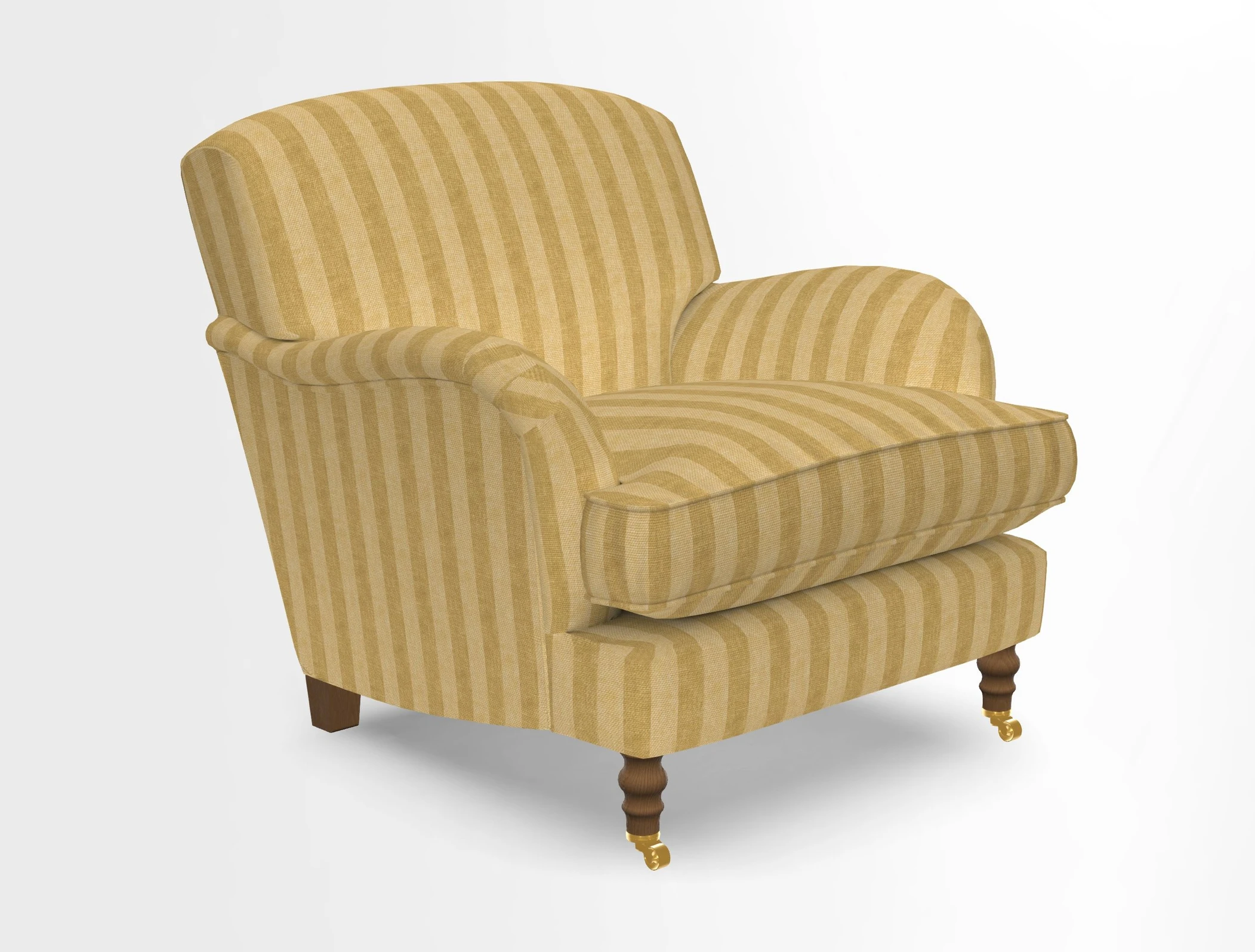 Kentwell Chair in Caroline Maria Applebee Collage Wildflowers with fringe in Sophie Bullion Currant